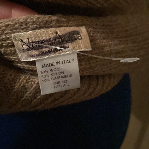 Merino/Cashmere blend scarf, Made in Italy - Picture 5 of 7